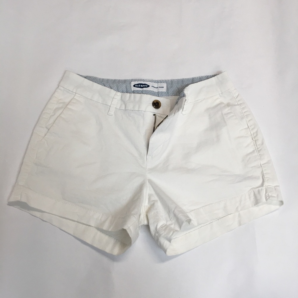 OLD NAVY white shorts size 0